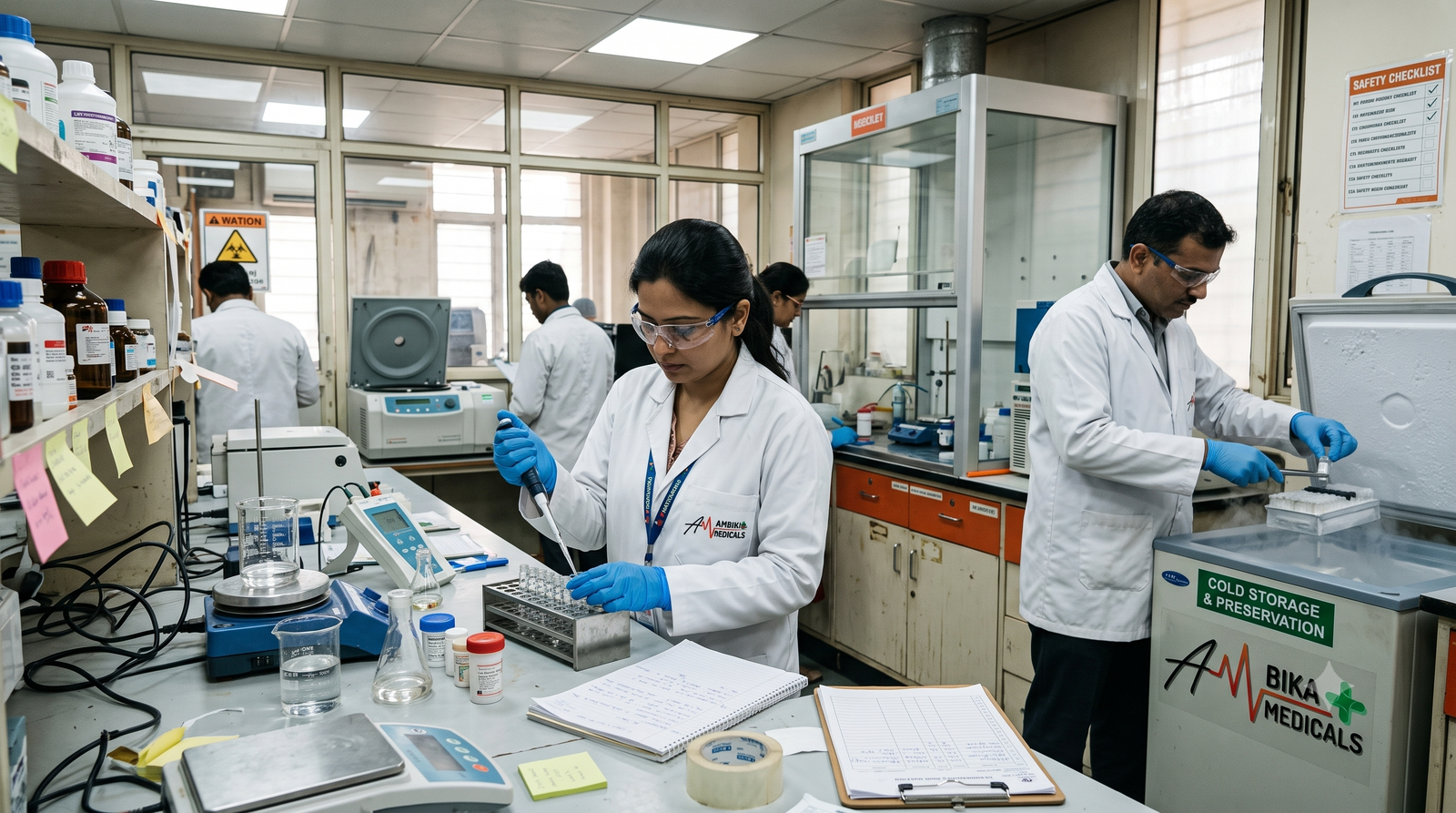 Specialized Medical Formulations and Cold Chain Setup